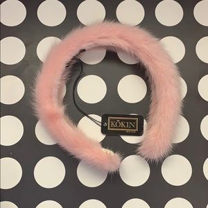KOKIN NY Pink Mink Headband